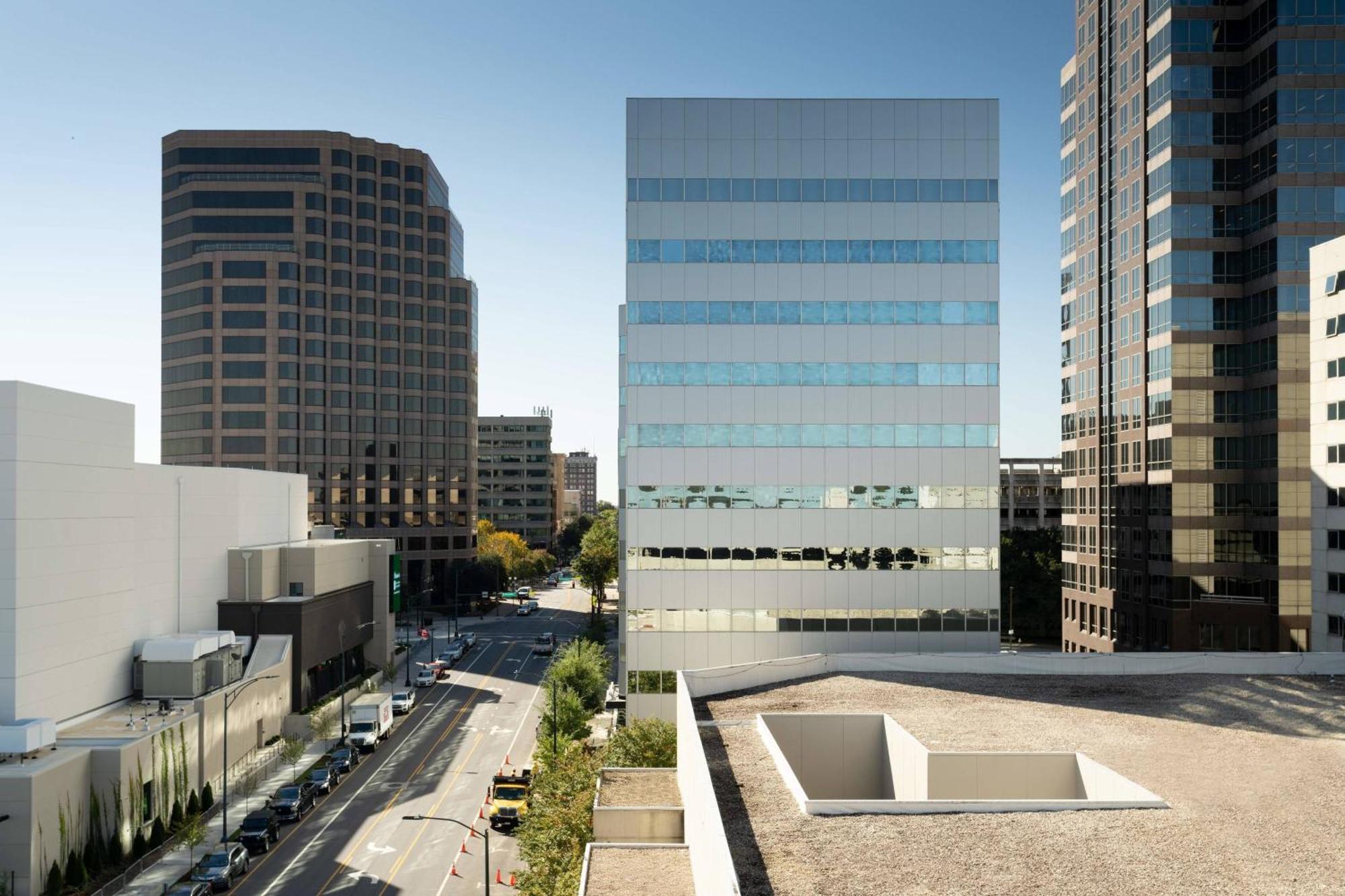 Marriott Greensboro Downtown Buitenkant foto