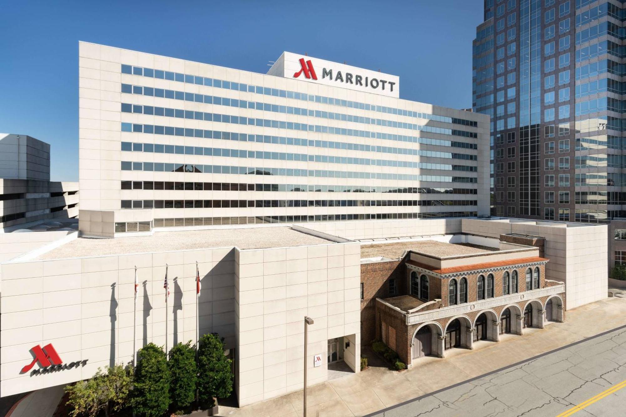 Marriott Greensboro Downtown Buitenkant foto
